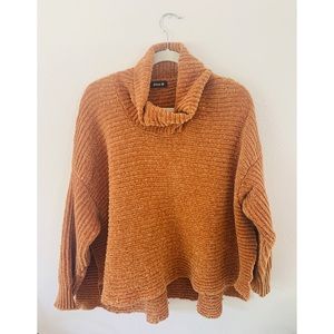 Mustard Orange Soft Sweater